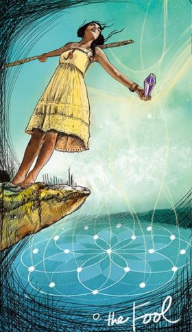 La carte du Fou (ou de la folle) dans le Tarot Light Seer