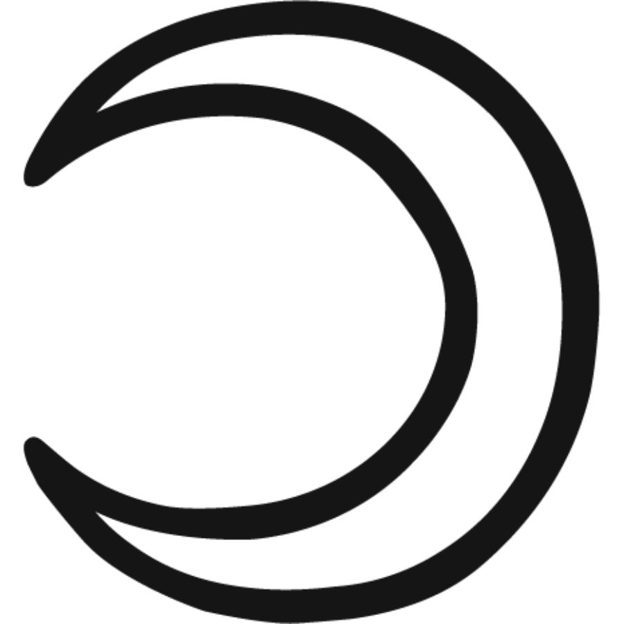 signe-lune-astrologie Le symbole de la Lune en astrologie