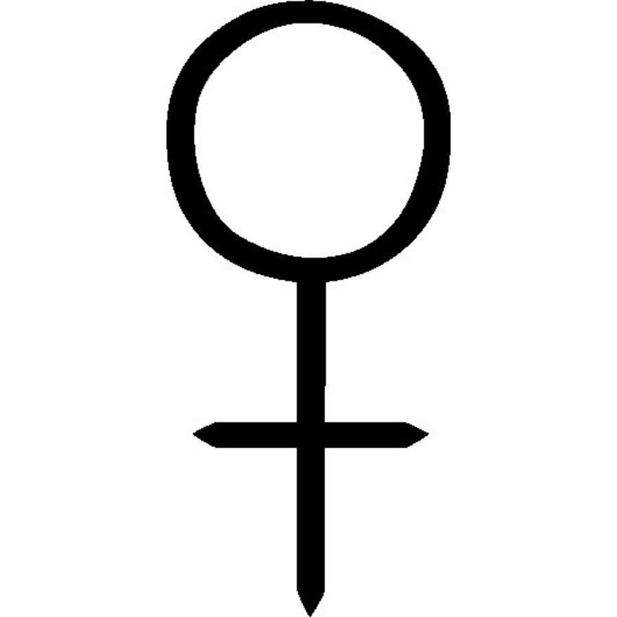 signe-venus-astrologie Le symbole astrologique de Venus