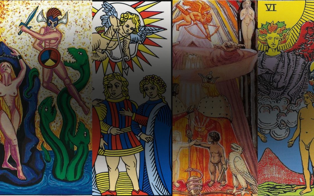 Les Amoureux dans le Tarot