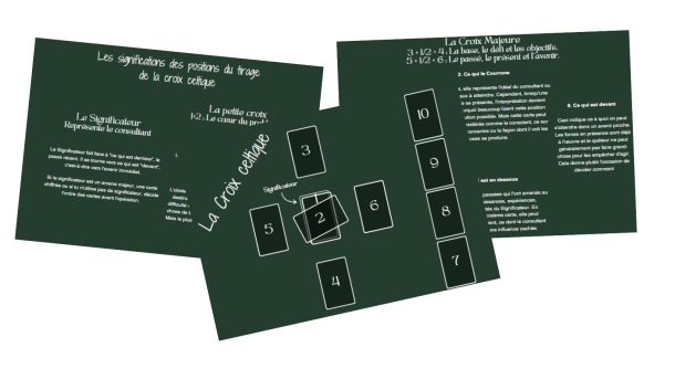 pdf du tirage de la croix celtique gratuit