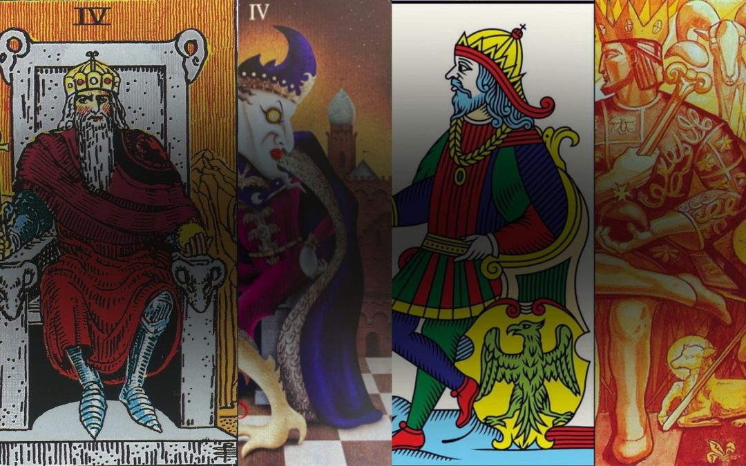 L&rsquo;Empereur dans le Tarot