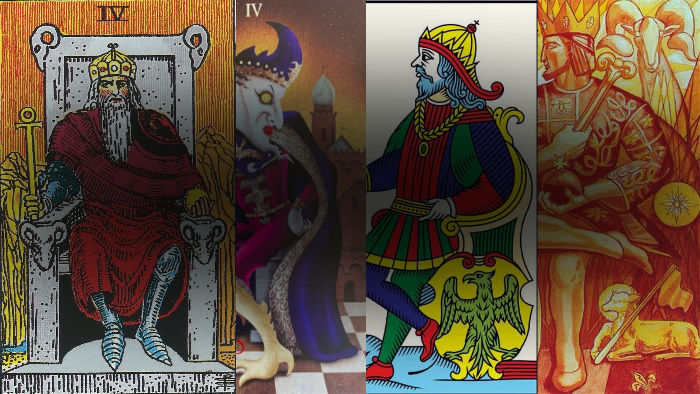 La carte de l'Empereur dans le tarot