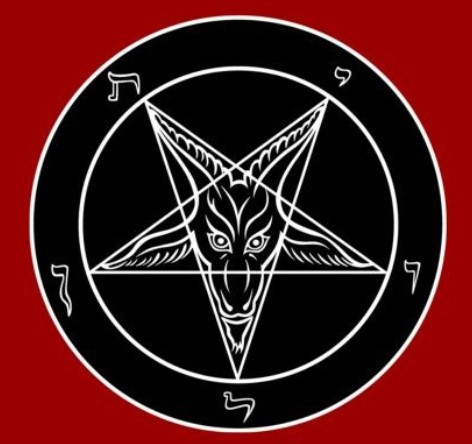La pentagramme de l'Eglise de Satan