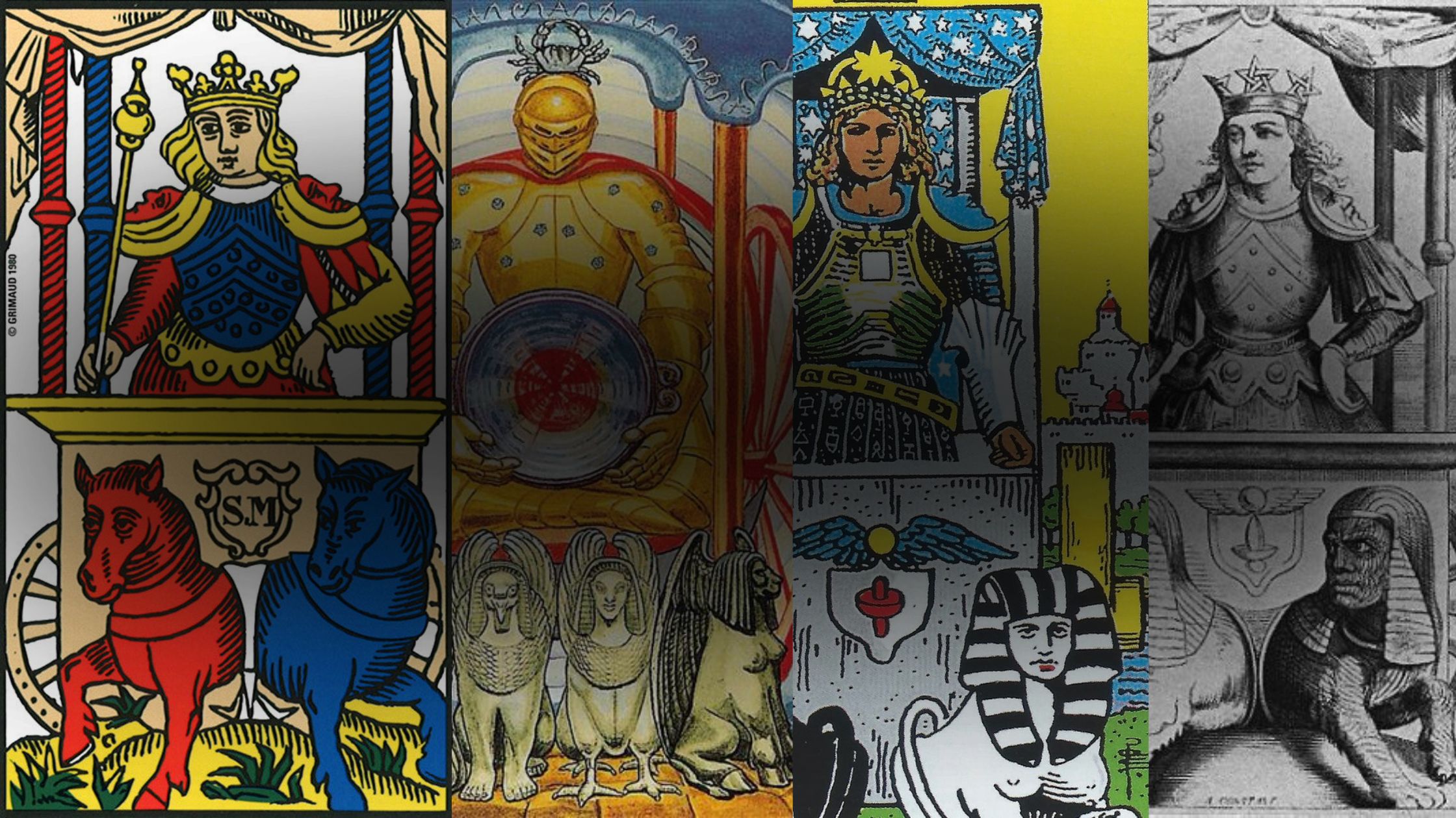 La carte du chariot dans le tarot