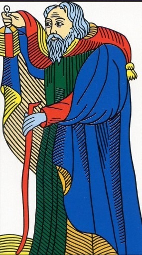ermite-tarot-marseille L'Ermite dans le tarot de Marseille