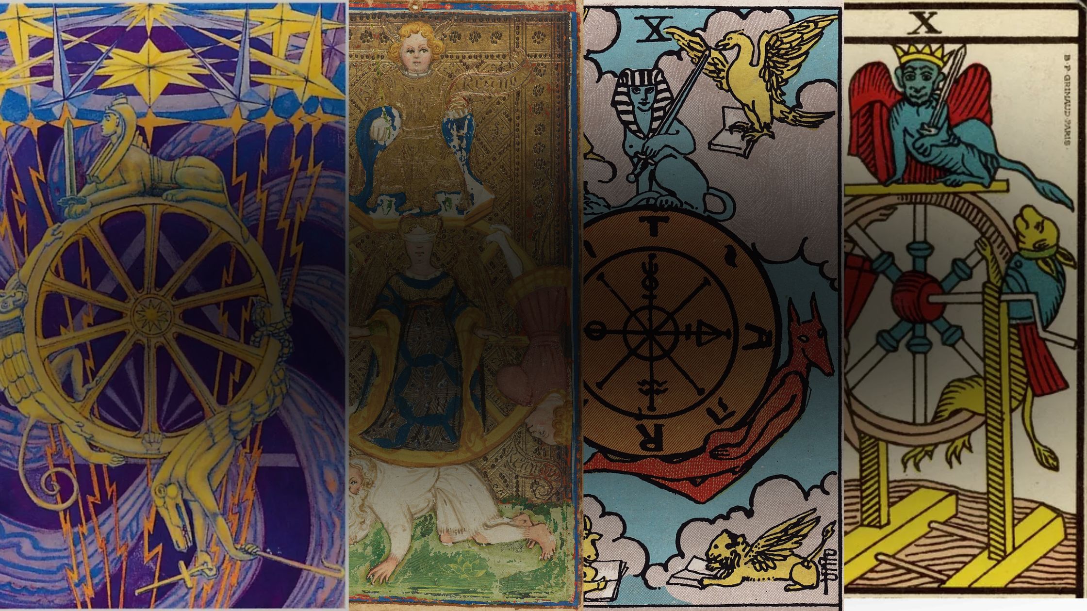 La Roue de la Fortune dans le Tarot