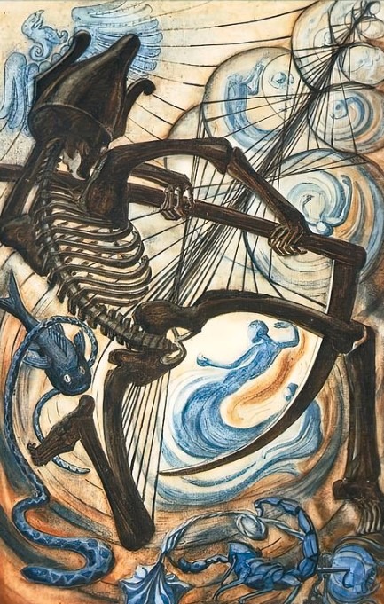 la-mort-tarot-thoth La Mort dans le Tarot de Thoth