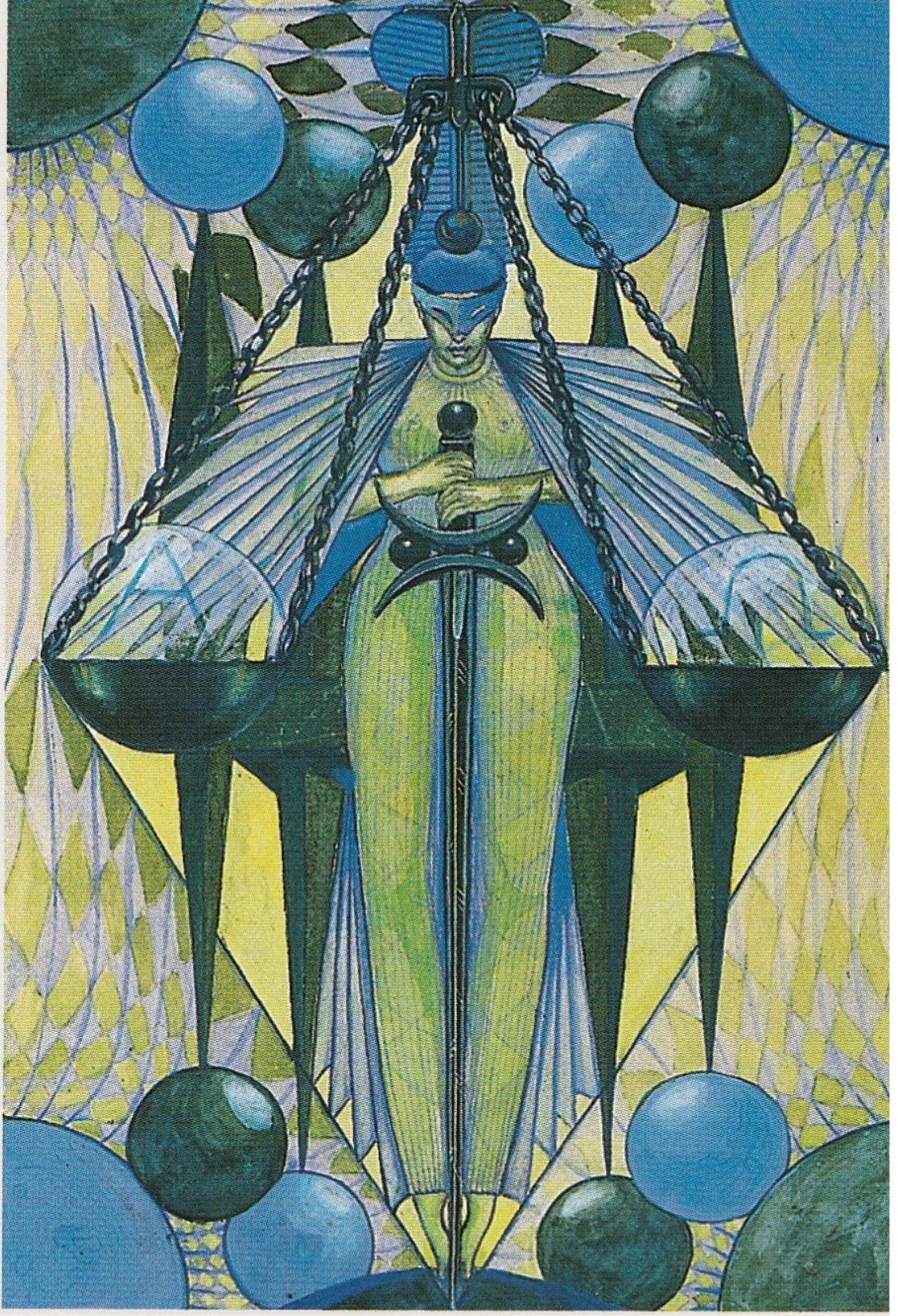 Ajustement dans le Tarot de Thoth