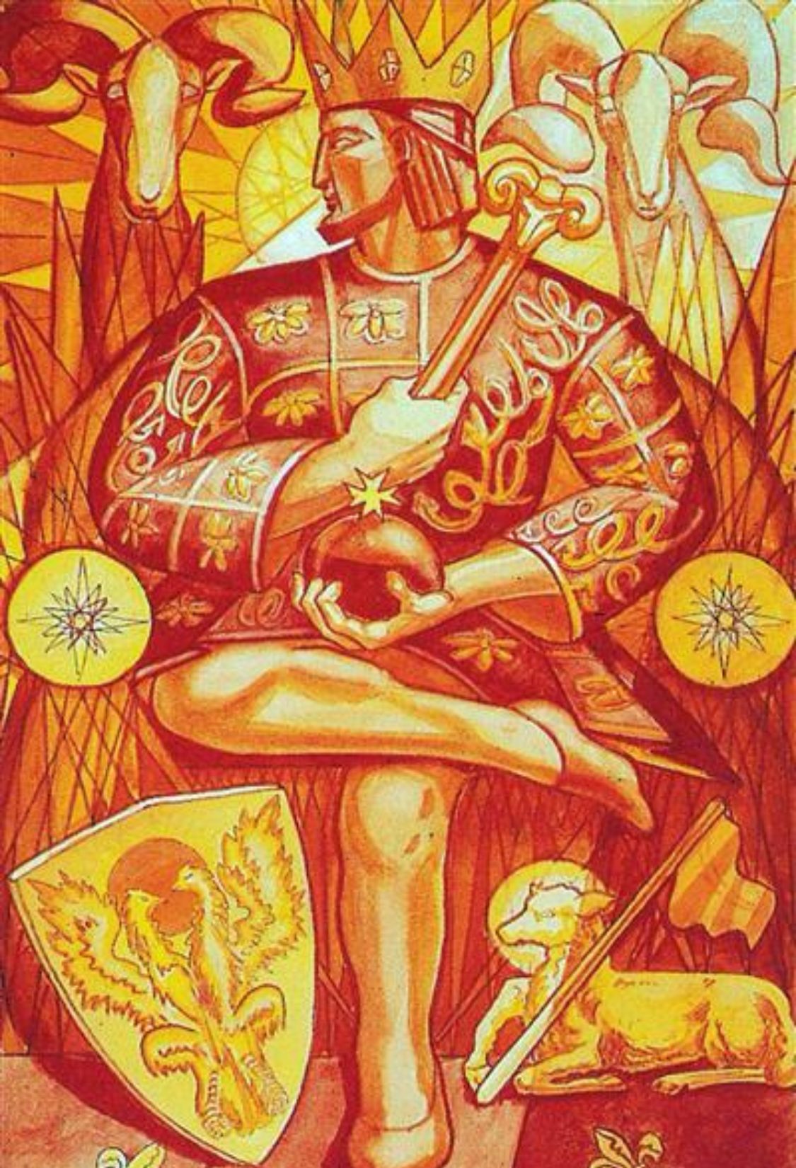 L'Empereur dans le Tarot de Thoth