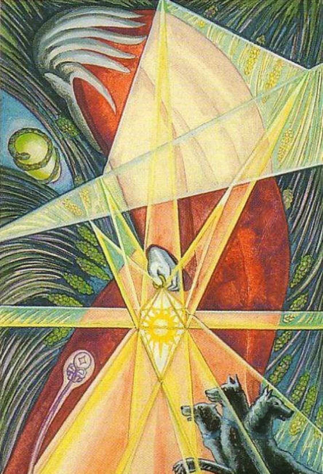 L'Ermite dans le Tarot de Thoth