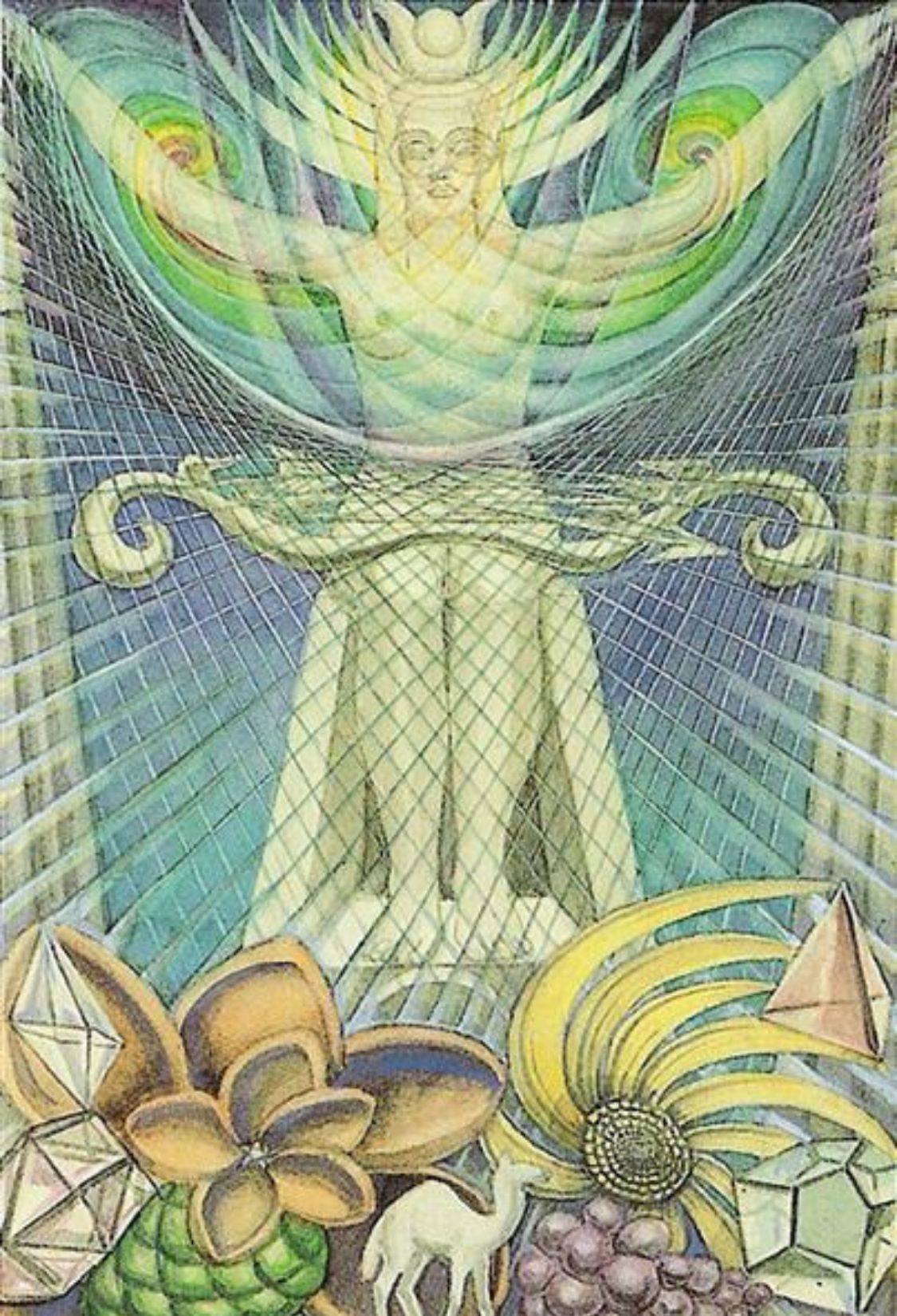 La grande Prêtresse dans le Tarot de Thoth