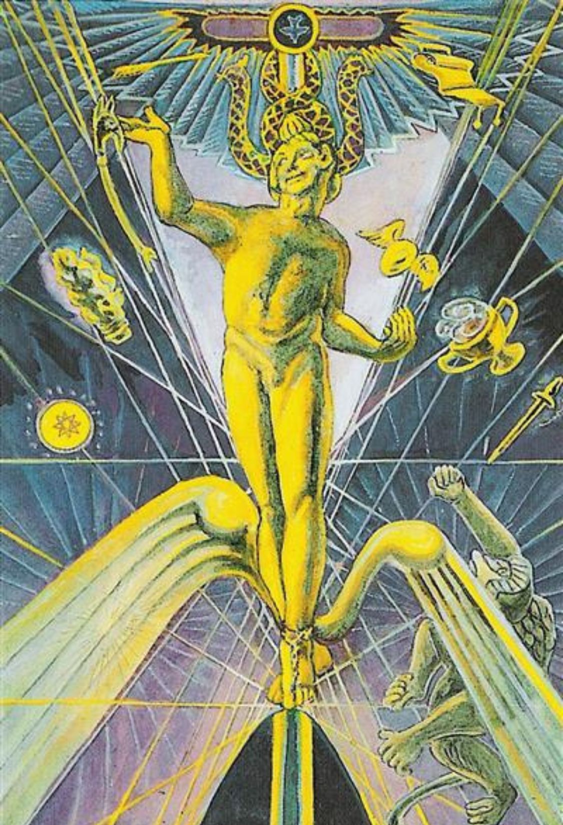 Le magicien dans le Tarot de Thoth