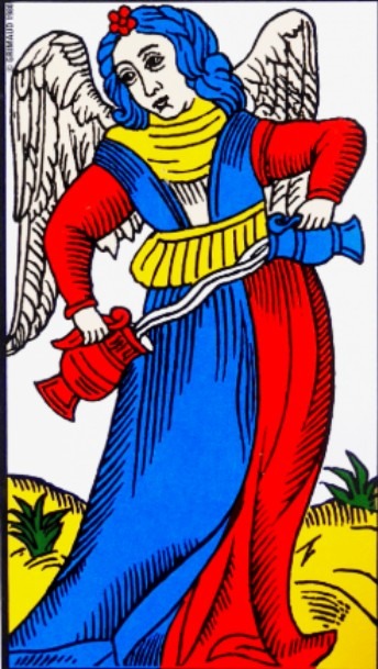 La Tempérance dans le tarot de Marseille