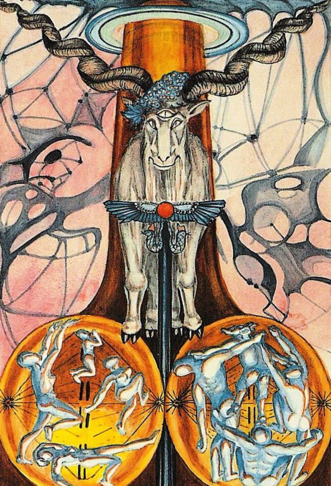 Le diable dans le Tarot de Thoth