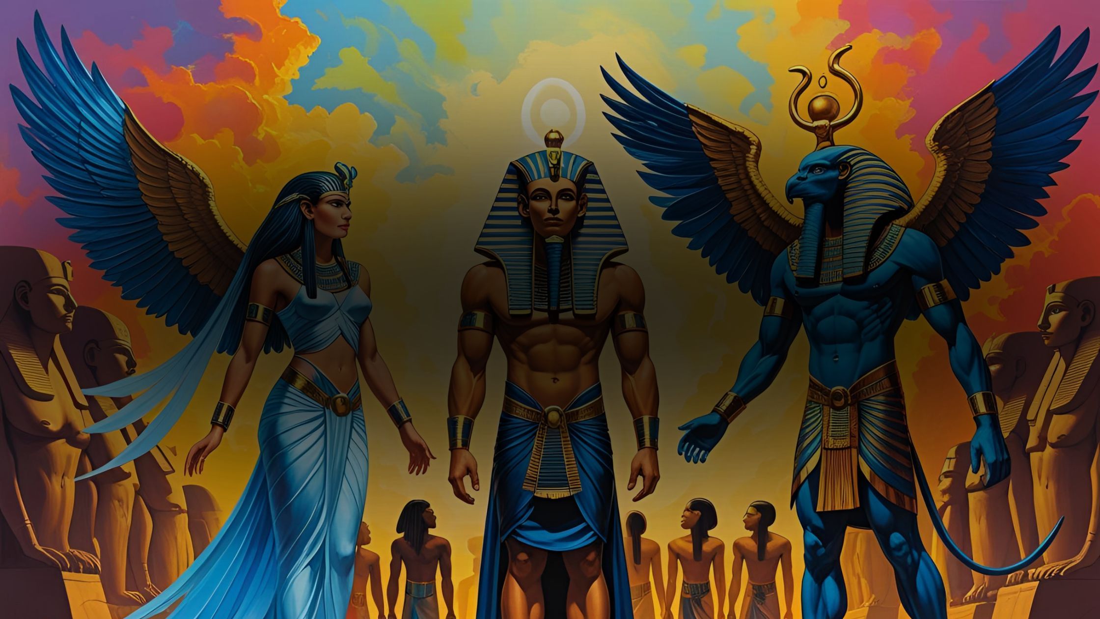 Les Éons de Thelema : Isis, Osiris et Horus