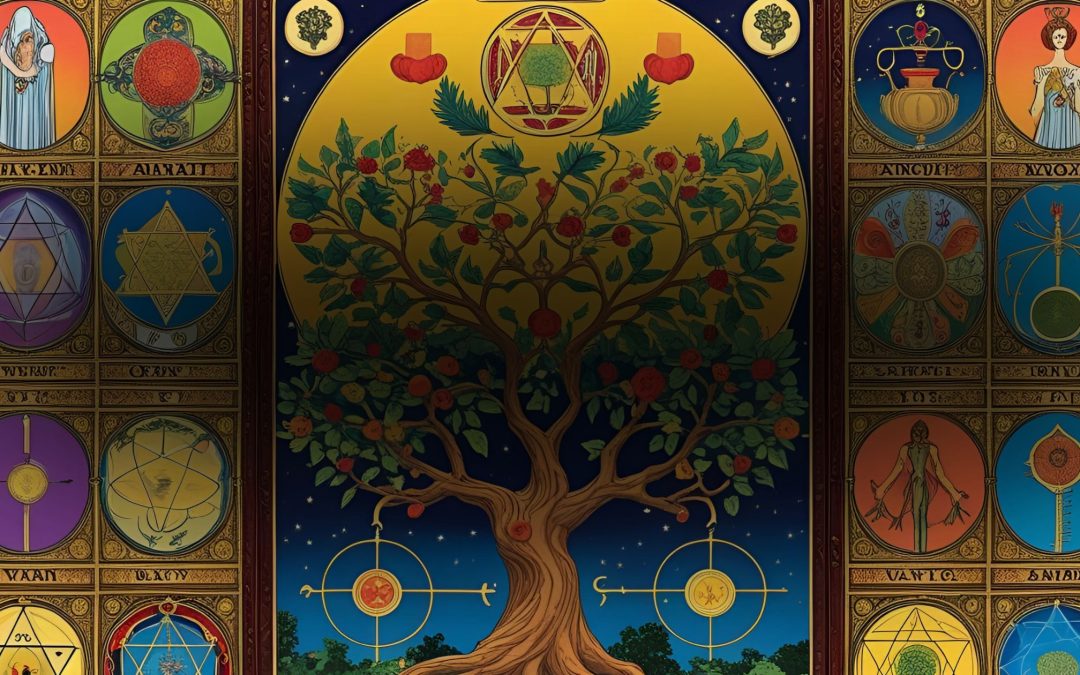L&rsquo;Arbre de Vie de la Kabbale et le Tarot