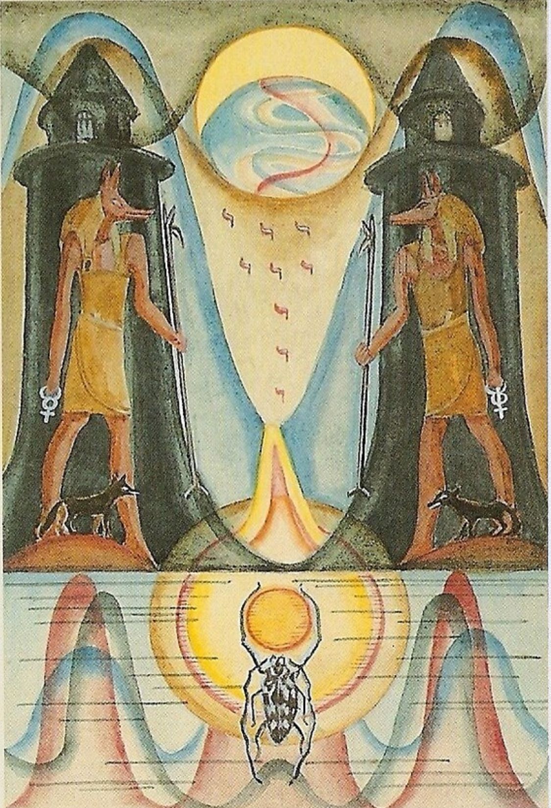 La Lune dans le Tarot de Thoth