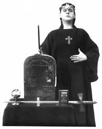 autel-crowley Aleister Crowley et son autel