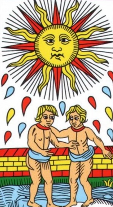 Le Soleil dans le Tarot de Marseille