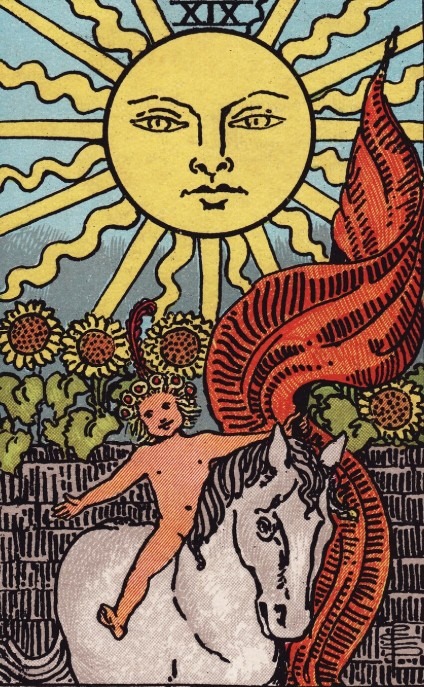 Le Soleil dans le Tarot Rider-Waite-Smith