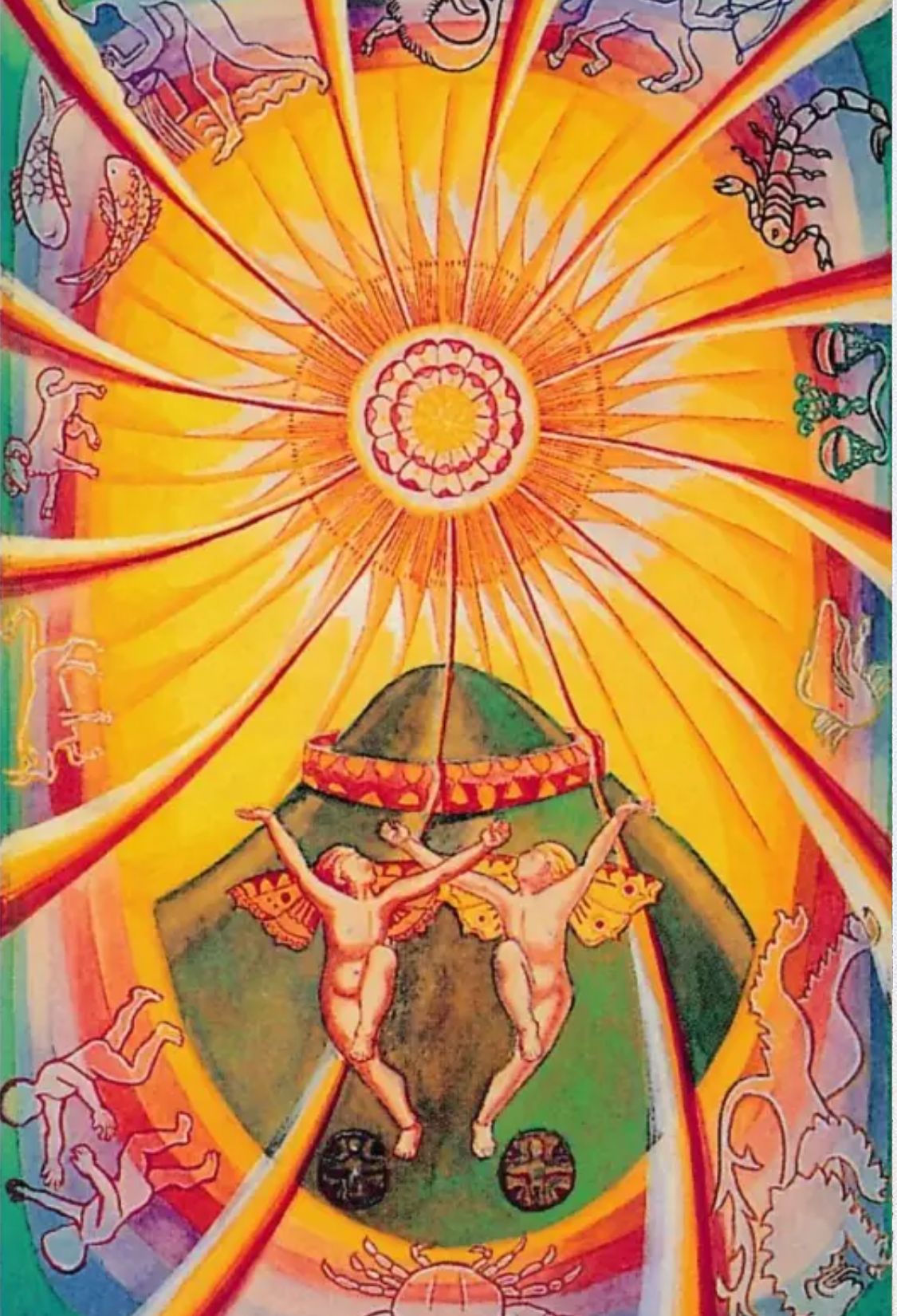 Le Soleil dans le Tarot de Thoth
