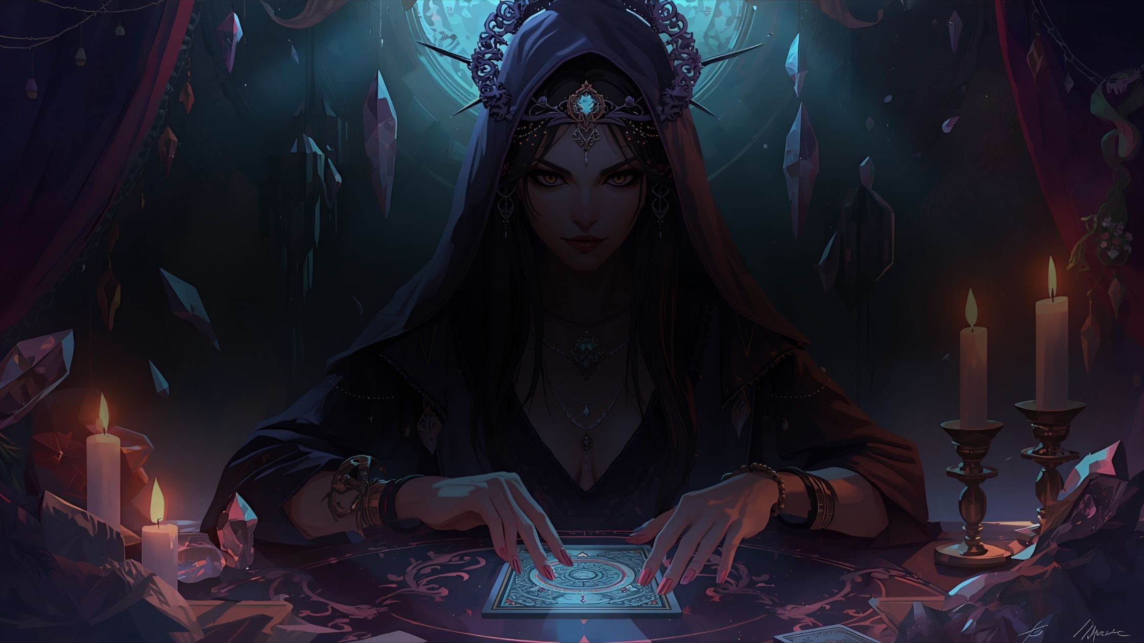 préparation à la lecture du Tarot