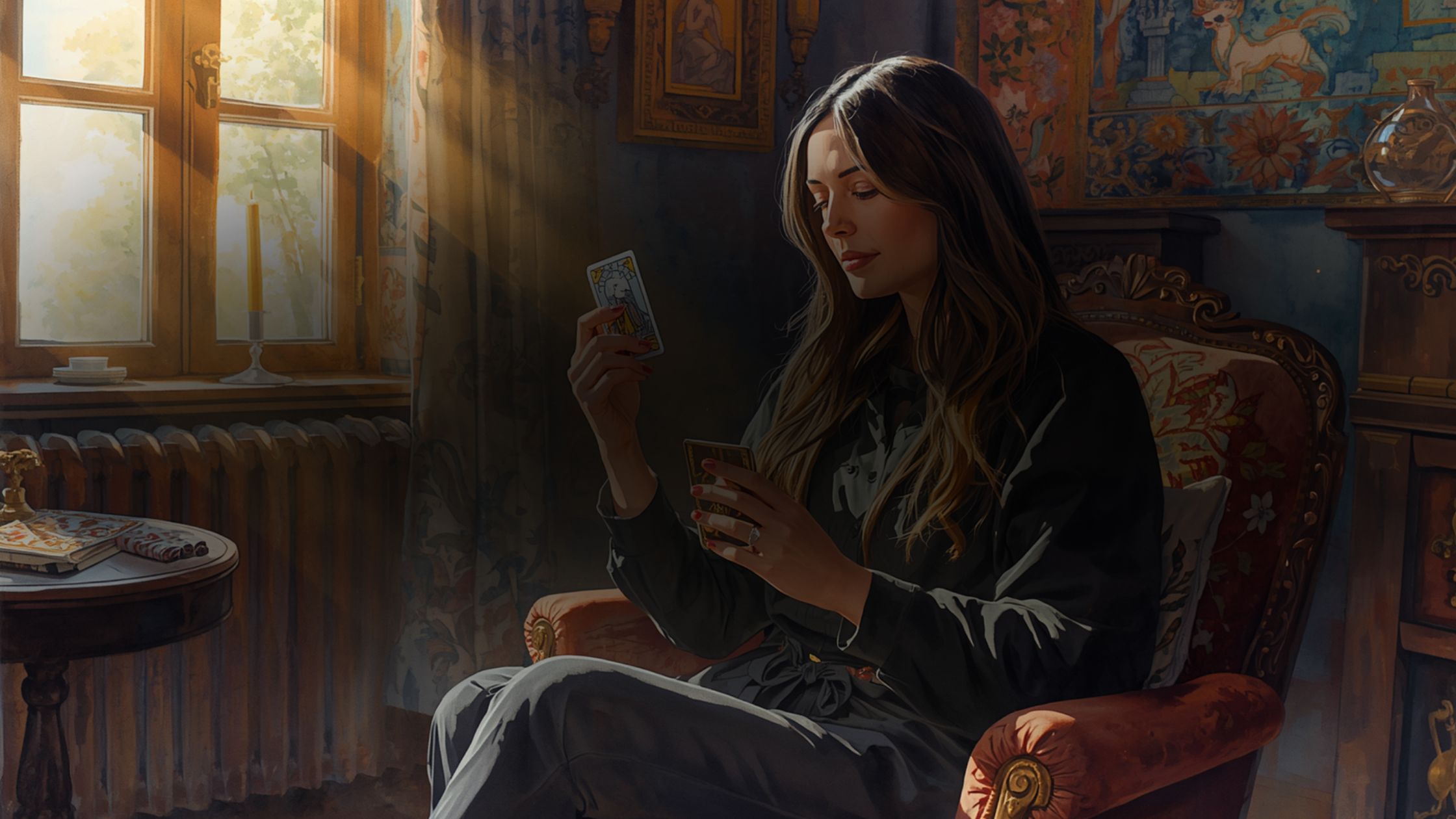 Tirer et interpréter la carte de Tarot du jour