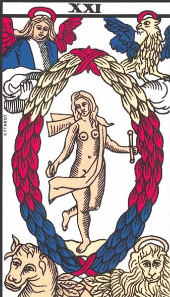 Le Monde dans le Tarot de Marseille